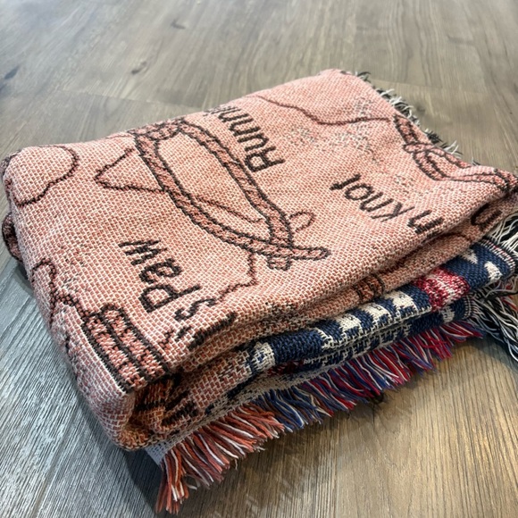 Fisherman Knots Tapestry Throw Blanket Marine 46x60” Nautical Coastal Sailing - Picture 10 of 10